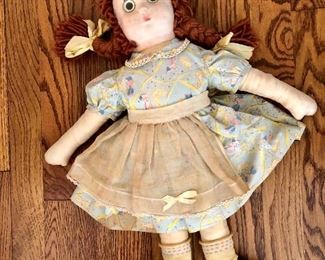 Raggedy Anne doll