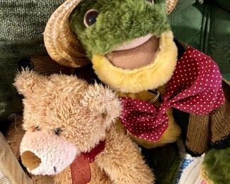 Vintage stuffed animals