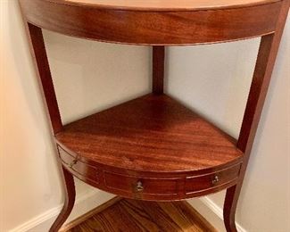 Antique corner table