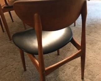 Another view of the Virtue Brothers mid-century chairs