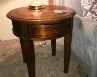 Another wood side table