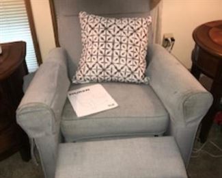 Recliner chair in need of a good cleaning