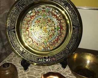 Brass, copper and other decorative plates