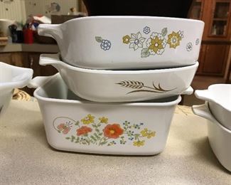 Vintage baking dishes