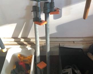 Extender clamps, quick clamps