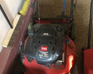 TORO Supercharged lawn mower 