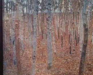 tbs Gustave Klimt forest