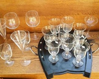 tbs lots of glassware