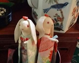 tbs Japanese kimono bunnies