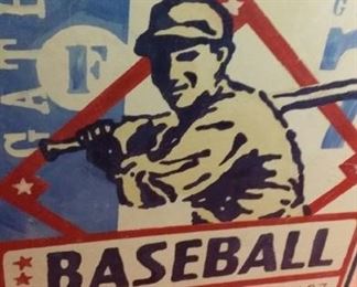 tbs baseball on canvas