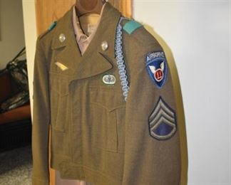 Korean War Paratrooper Ike Jacket Shirt