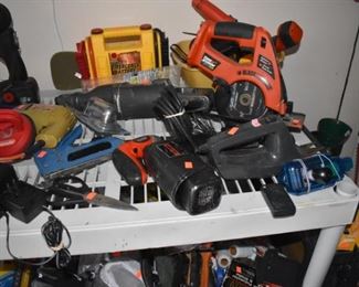 Power Tools, Lights, Drill, Saw, Clippers, Stapler, Circular Saw