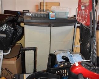 Tools, Scouters, Storage Cabinet, Step Stool