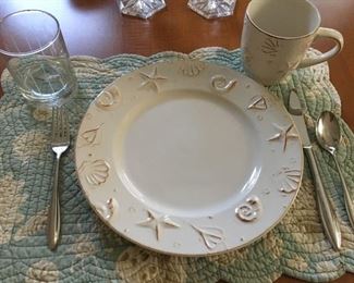 Thomson pottery dinnerware set