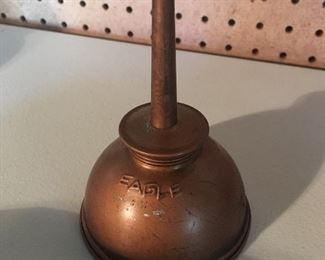 Vintage small oil can
