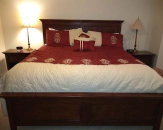 Nice king size bed