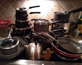Lots of nice pots & pans