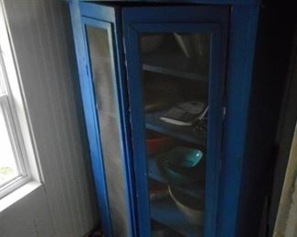 Vintage Cabinet, Screen Doors