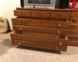 Wood Dresser / Buffet Low