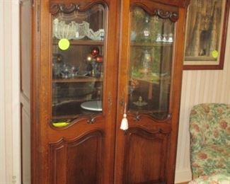 danish carved hutch