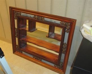 mirrored shadow box