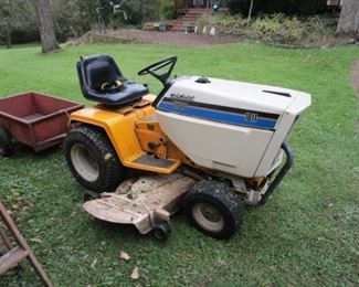 cadet tractor and snow blower