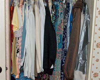 Closets full of Clothes