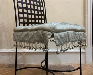 Wrought Iron Accent Chair