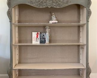  Louis VX Style Bookcase in Gray Wash