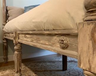 Classical Antique French Four Poster Bed