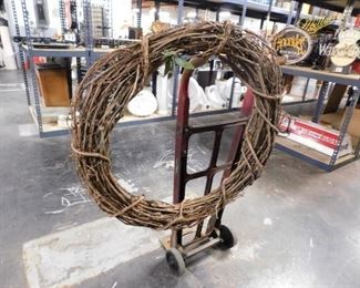 Large tree branches wreath 