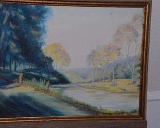 Painting signed Reynolds