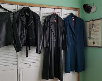 Motorcycle leathers & coats