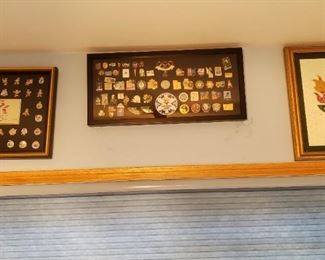 Olympic Pins 1984 & 2002