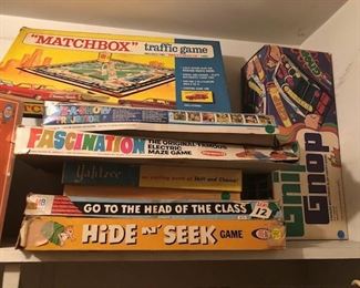 GAMES MATCHBOX TRAFFIC  GNIP GNOP  FASCINATION  HIDE N SEEK