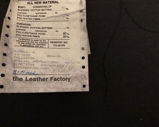 Ebony Leather sectional