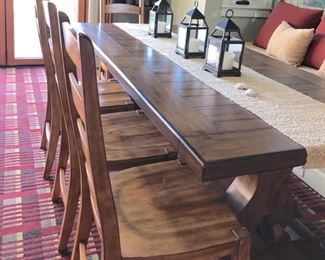 Pottery Barn Farm house table