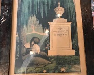 Victorian mourning prints