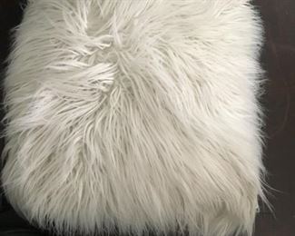 fuzzy pillow