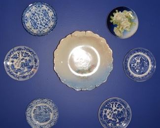Blue Willow China, Hand Painted Nippon, etc.