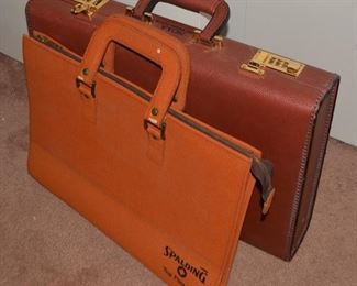 Vintage NCAA Leather Briefcases