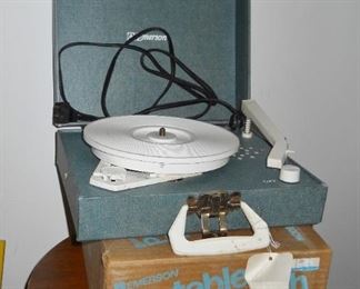 portable phonograph with original box
