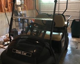 2012 Club Car with blinkers and battery gauge 