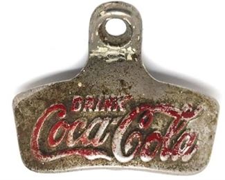 Lot 812
Starr X Coca Cola Bottle Opener Vintage Nickel Plated Cast Iron Coke Opener