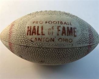 Lot 863
NFL Football Hall Of Fame Mini Football Souvenir HOF Ball