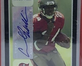 Lot 901
Cadillac Williams Signed 2005 Bowman 115 RC Rookie Card Signature On Card COA