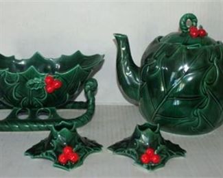 Lot 027
VTG Lefton Christmas set