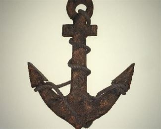 Vintage boat anchor