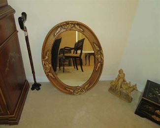 Sold - Oval Mirror $40