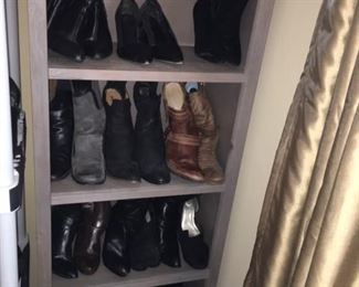 Women's boots. many never worn
